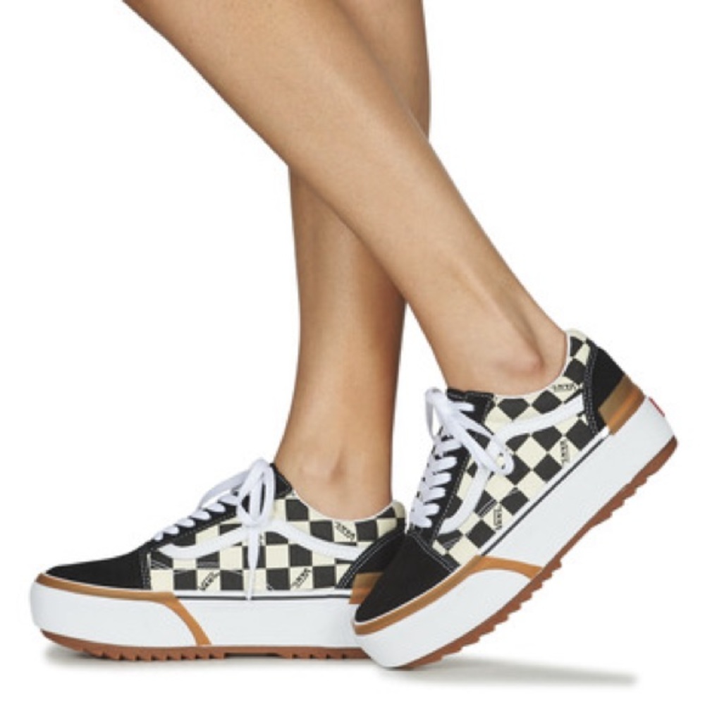 Vans Old Skool Stacked Platform Shoes